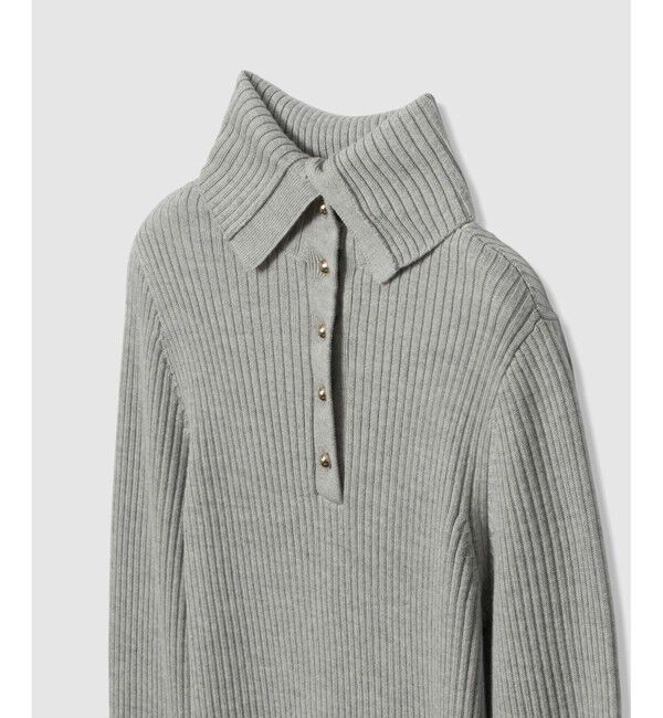 allureville「2WAYネックリブタートル」|ニット・セーター|