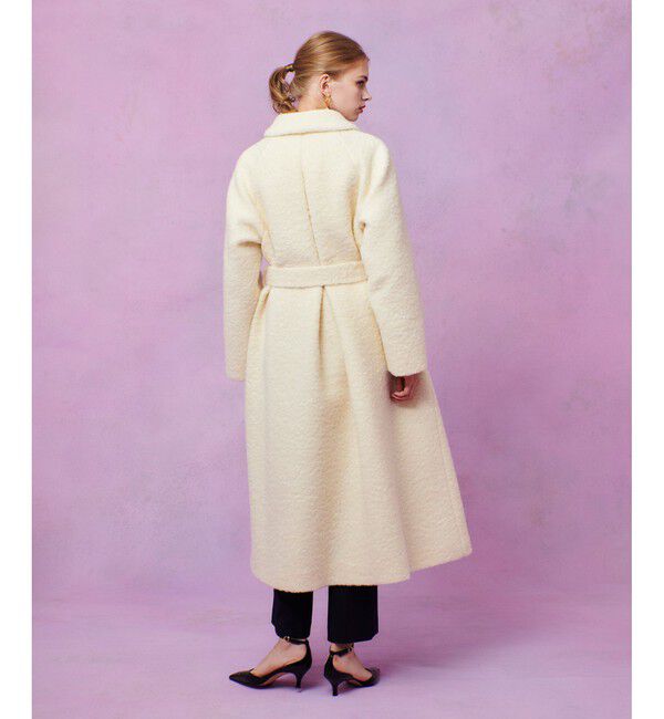 LOULOU WILLOUGHBY「【LOULOU WILLOUGHBY】ループインレーロングコート」|ダッフルコート|