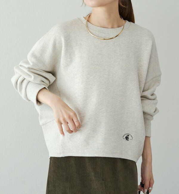  「サイドリブスウェットプルオーバー」|プルオーバー|オートミール