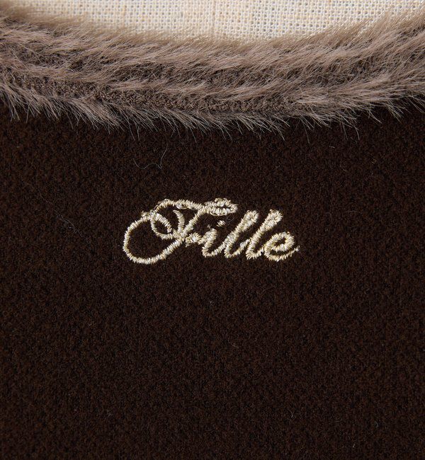  「フェザーシュシュ付きトップス」|プルオーバー|