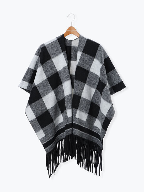 Lugnoncure「ブロックチェックポンチョ」|その他|