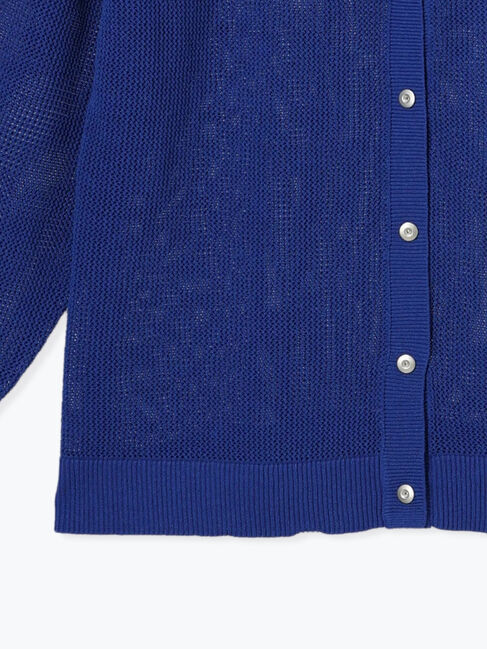 SM2「メッシュ編みVネックカーディガン」|カーディガン|