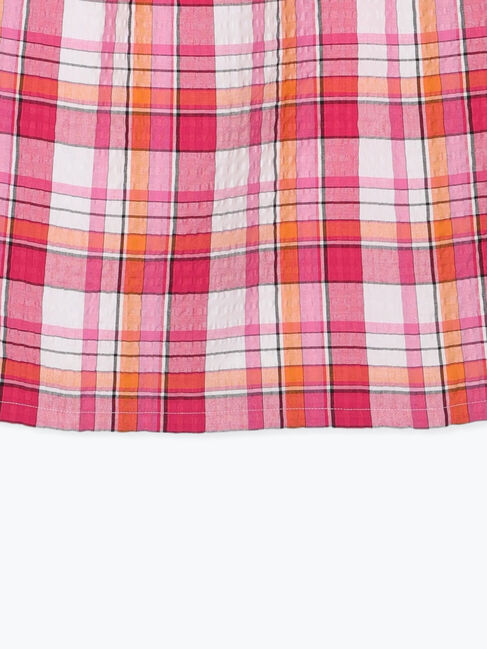 Samansa Mos2「【UVカット】チェック柄ナロースカート」|スカート|