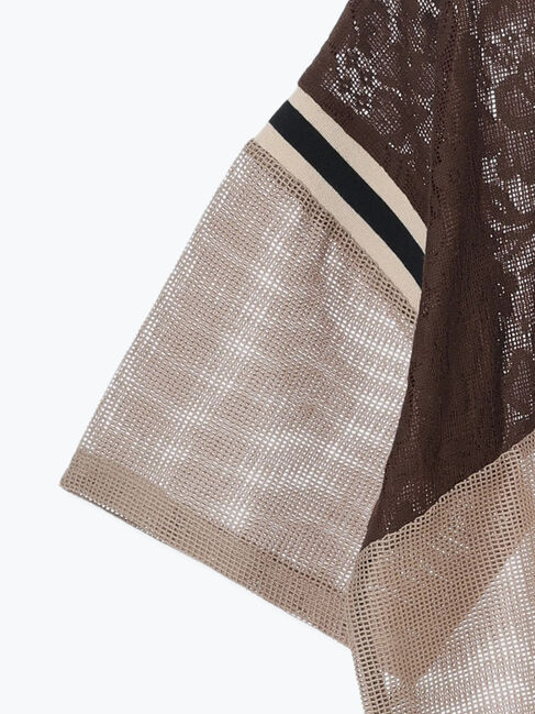 SM2「ナンバリングレースパッチワークTシャツ」|Tシャツ・カットソー|