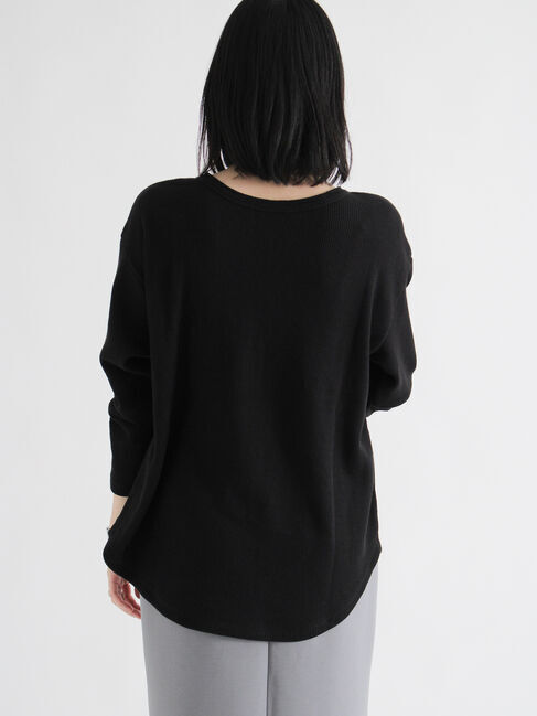 sm2rhythm「前後2wayヘンリーネックプルオーバー」|Tシャツ・カットソー|