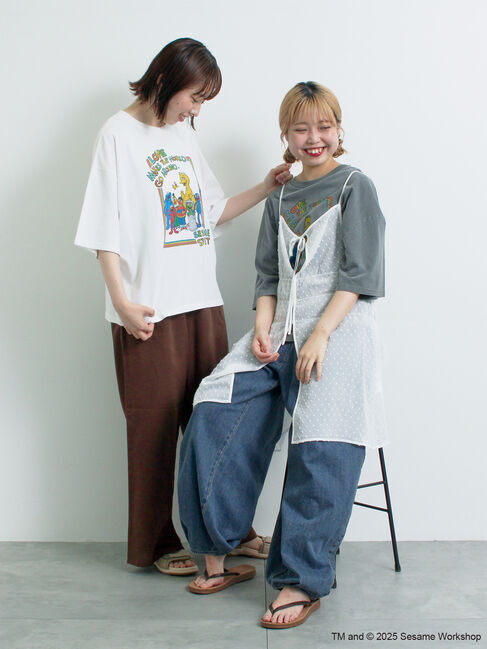 SM2「【SESAME STREET meets SM2】プリントアソートTシャツ」|Tシャツ・カットソー|