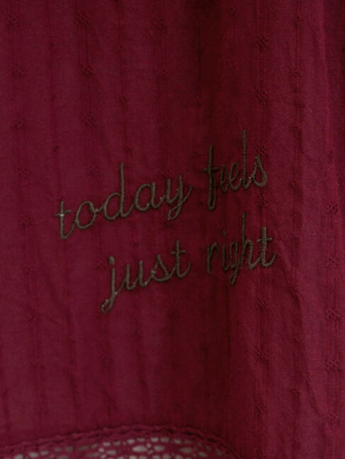 Samansa Mos2「ランダム刺繍入りワンピース」|ワンピース|