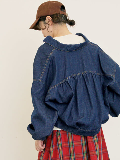 Samansa Mos2「デニム/スエードアソートジャケット」|その他|