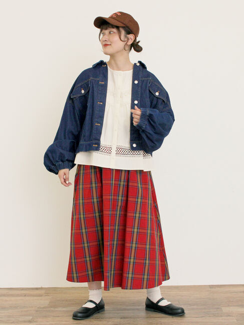 Samansa Mos2「デニム/スエードアソートジャケット」|その他|