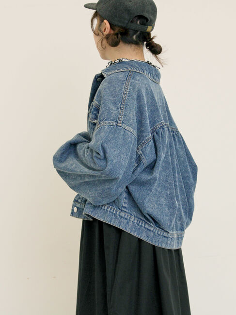 Samansa Mos2「デニム/スエードアソートジャケット」|その他|