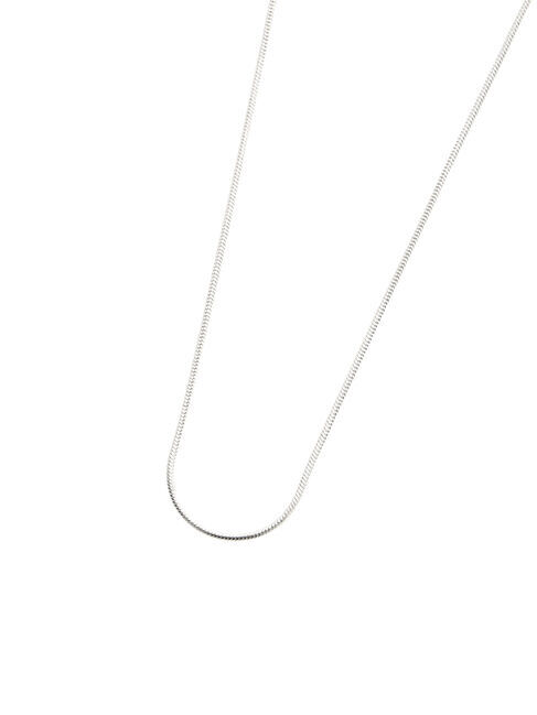 Samansa Mos2 blue「スライドチェーンネックレス」|その他|