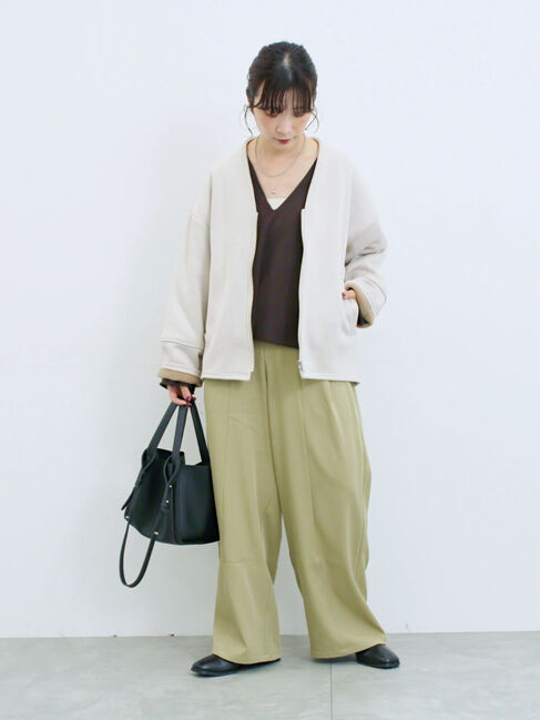 Samansa Mos2 blue「ポーチ付2WAYスクエアバッグ」|その他|