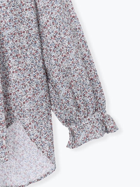 Samansa Mos2「【ゆべし&times;Samansa Mos2】フリルブラウス」|シャツ・ブラウス|