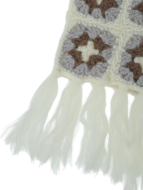 Samansa Mos2「モチーフ編みマフラー」|その他|