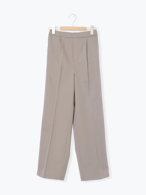 Samansa Mos2 blue「裏起毛ストレートパンツ」|その他|