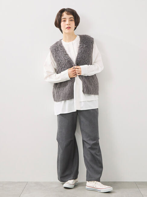 SM2「トグルニットベスト」|ダウンベスト・ベスト|