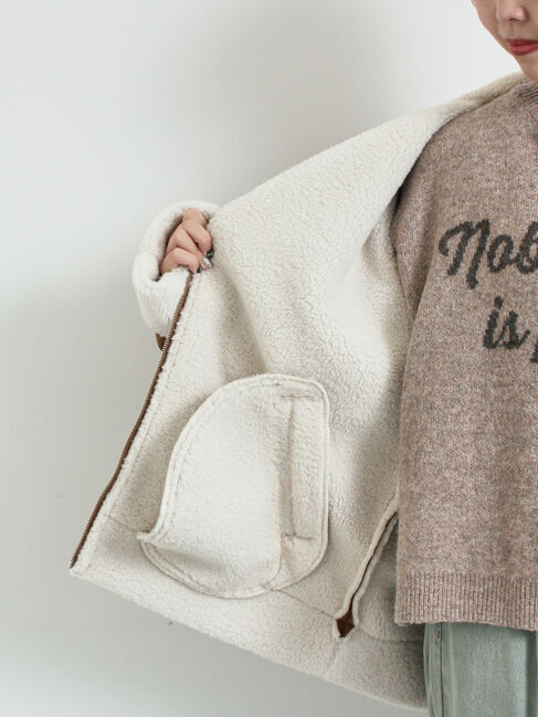 SM2「フェイクムートンフライトジャケット」|その他|