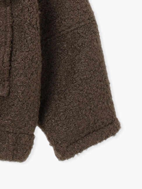 Samansa Mos2 blue「プードルブークレブルゾン」|その他|