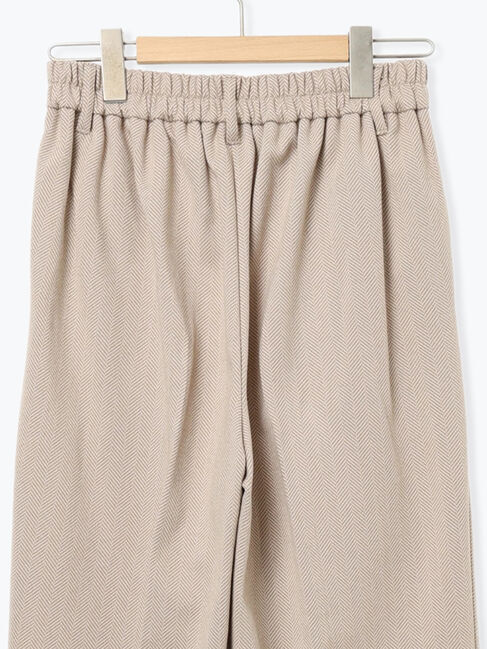 Samansa Mos2 blue「ヘリンボーンストレートパンツ」|その他|