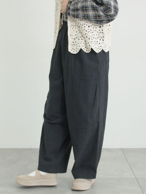 Samansa Mos2「綿麻コクーンパンツ」|その他|
