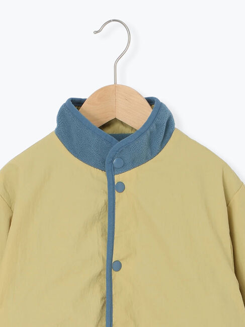 Samansa Mos2 Lagom「【撥水】ナイロン&times;フリースリバーシブルブルゾン」|ブルゾン・スタジャン|