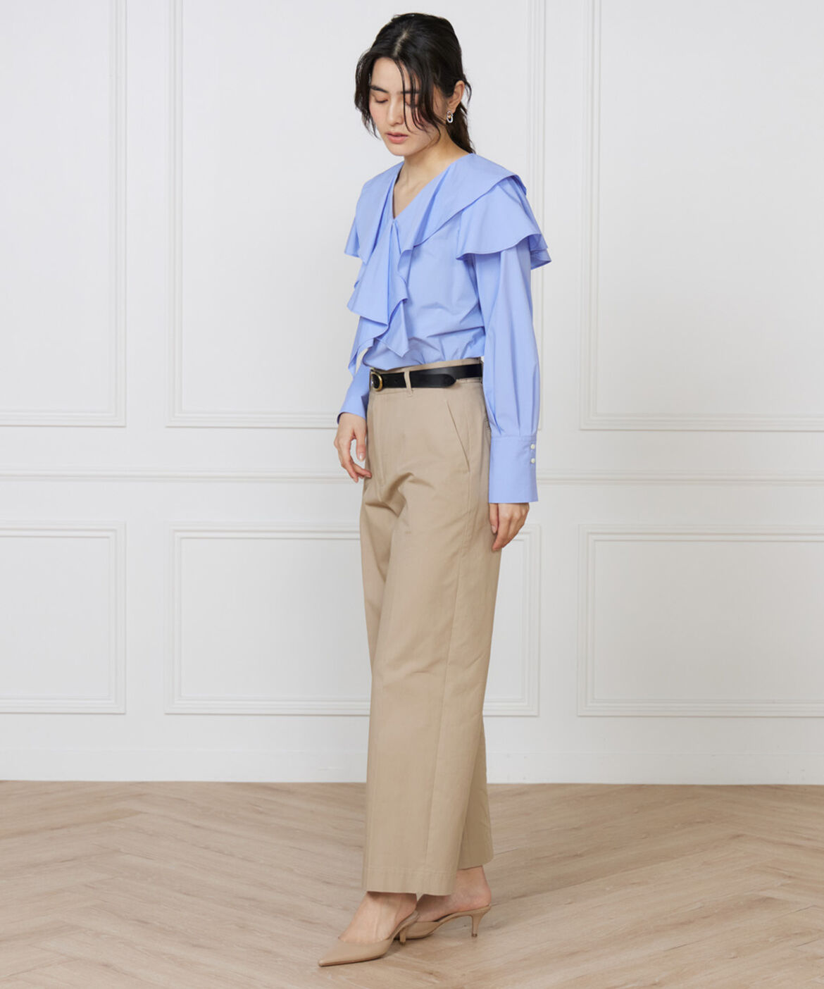 DAY by DAY it&rsquo;s international「《コラボSTORY》フリルシャツ」|シャツ・ブラウス|