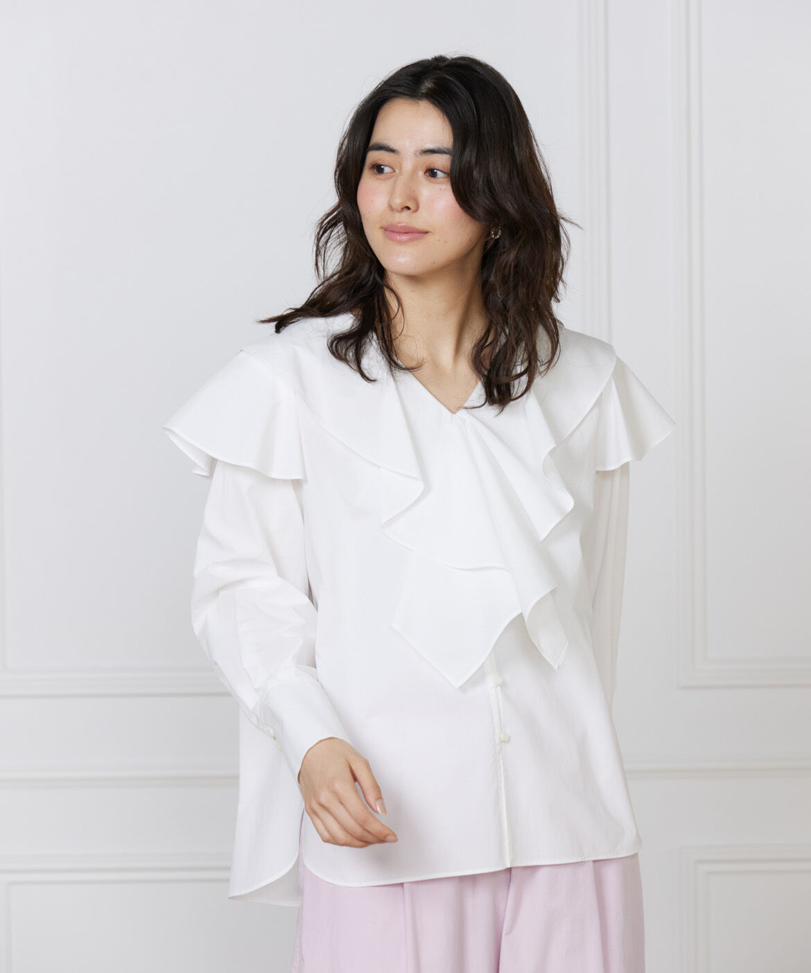 DAY by DAY it&rsquo;s international「《コラボSTORY》フリルシャツ」|シャツ・ブラウス|