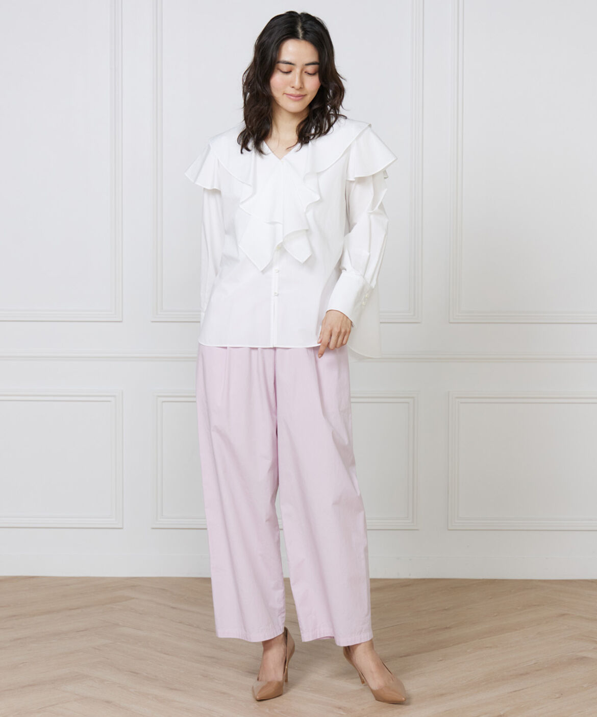 DAY by DAY it&rsquo;s international「《コラボSTORY》フリルシャツ」|シャツ・ブラウス|