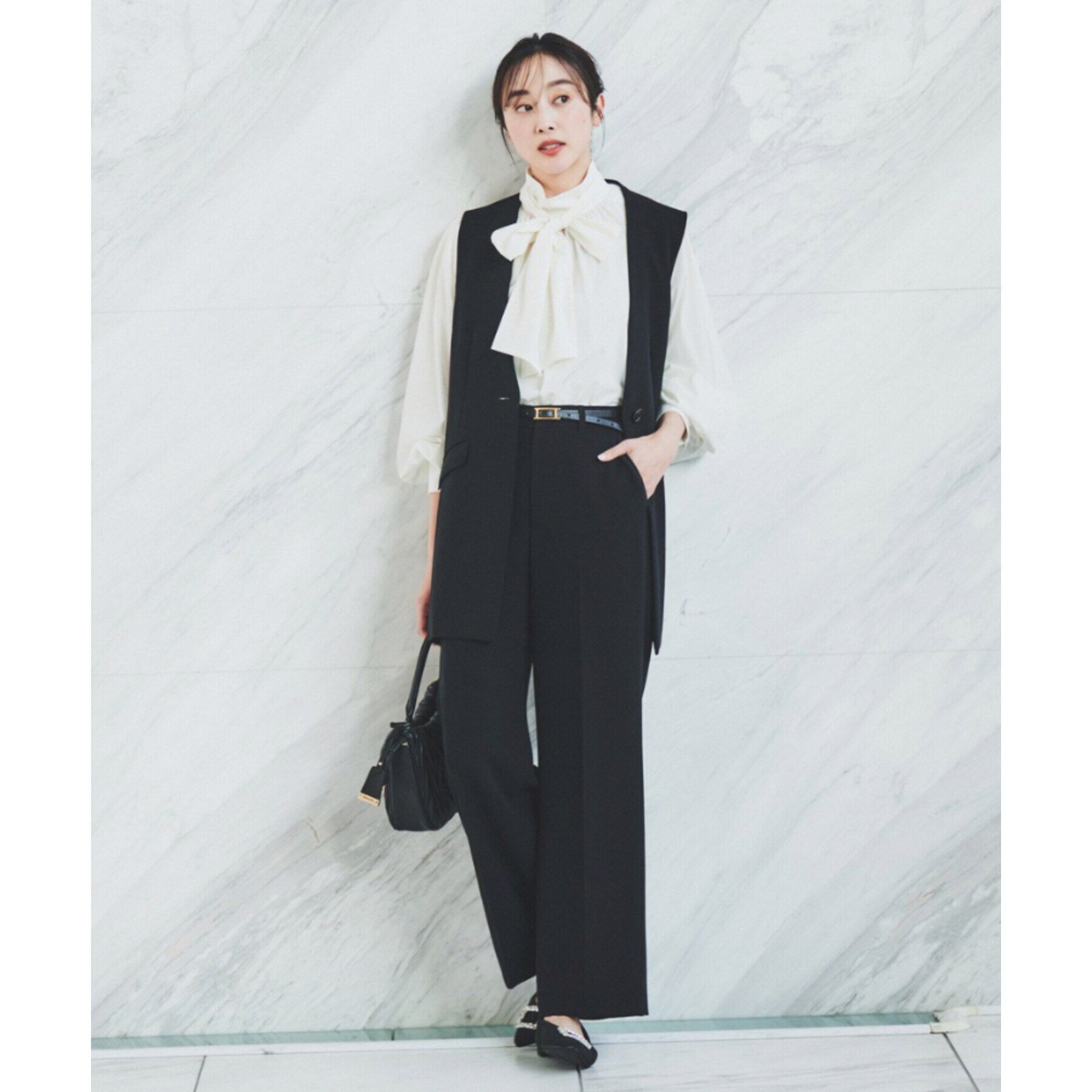 UNTITLED「【セットアップ可能】カラーレスジレ」|ベスト・ジレ|