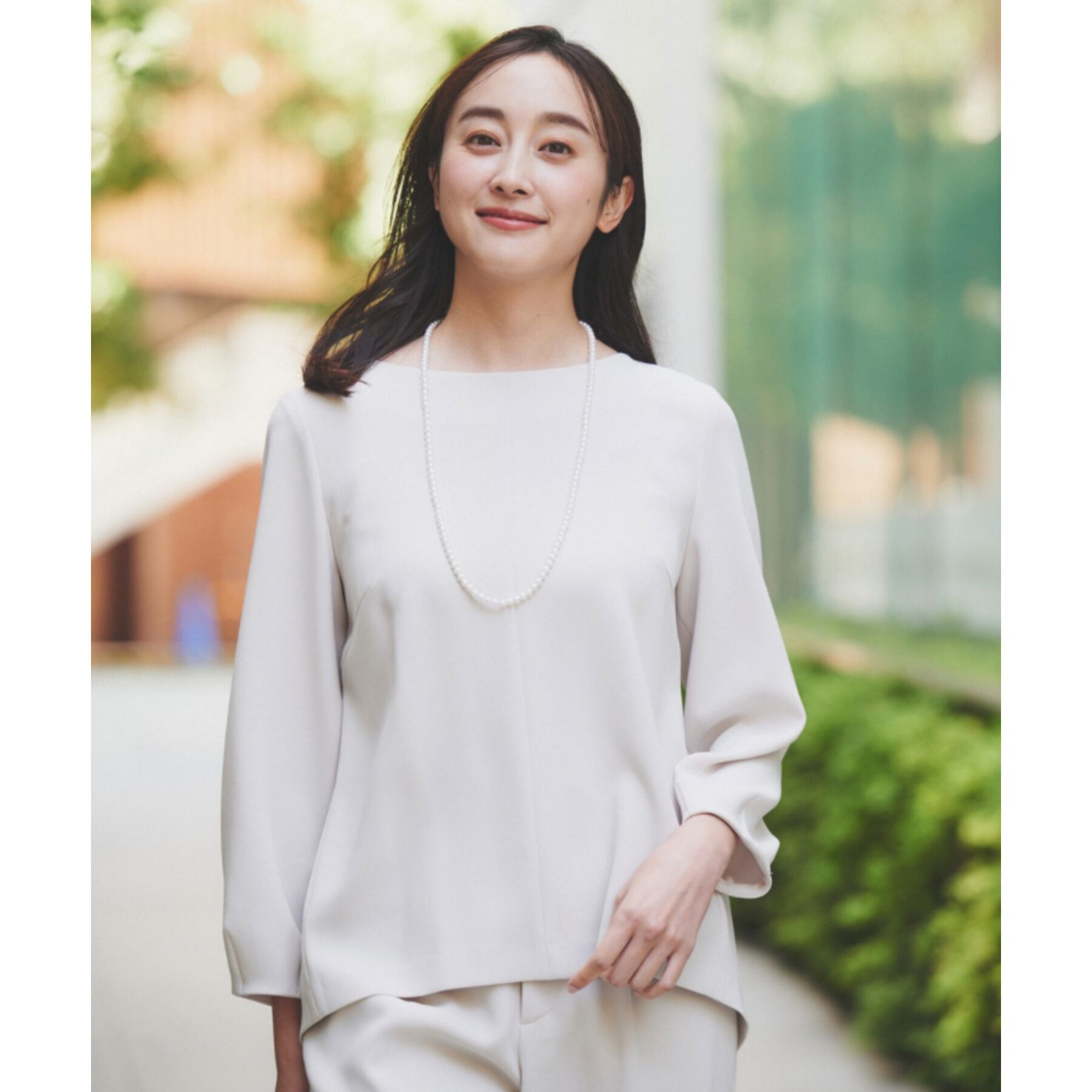 UNTITLED「【セットアップ可能】ペプラムブラウス」|シャツ・ブラウス|