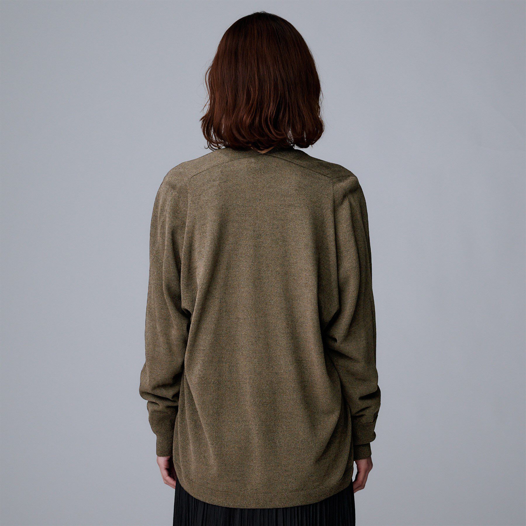 UNTITLED「【きれいめ羽織り/オフィス】釦レスカーディガン」|カーディガン|