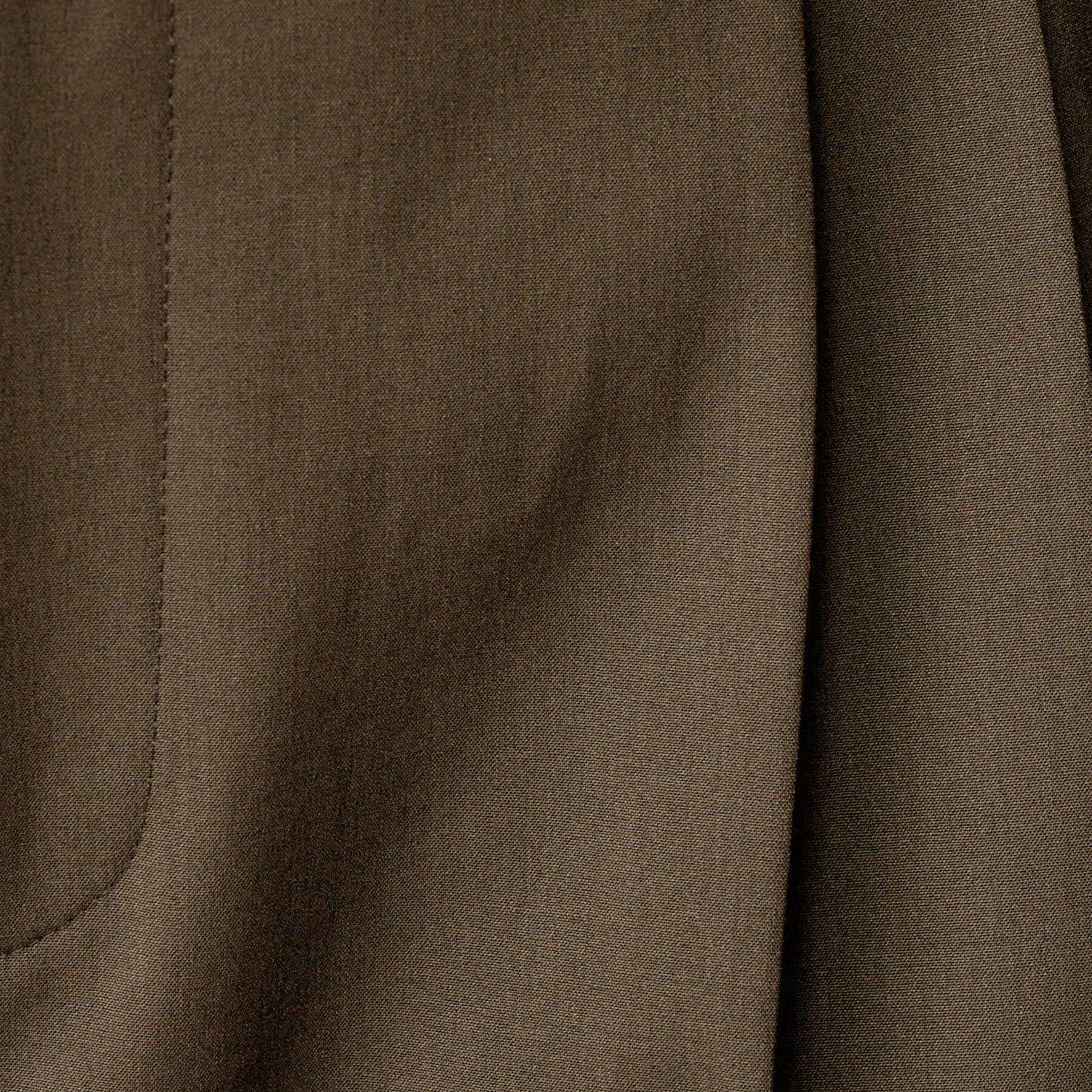 UNTITLED「【洗える/ウエスト後ろゴム】ウール混　タックワイドパンツ」|その他|