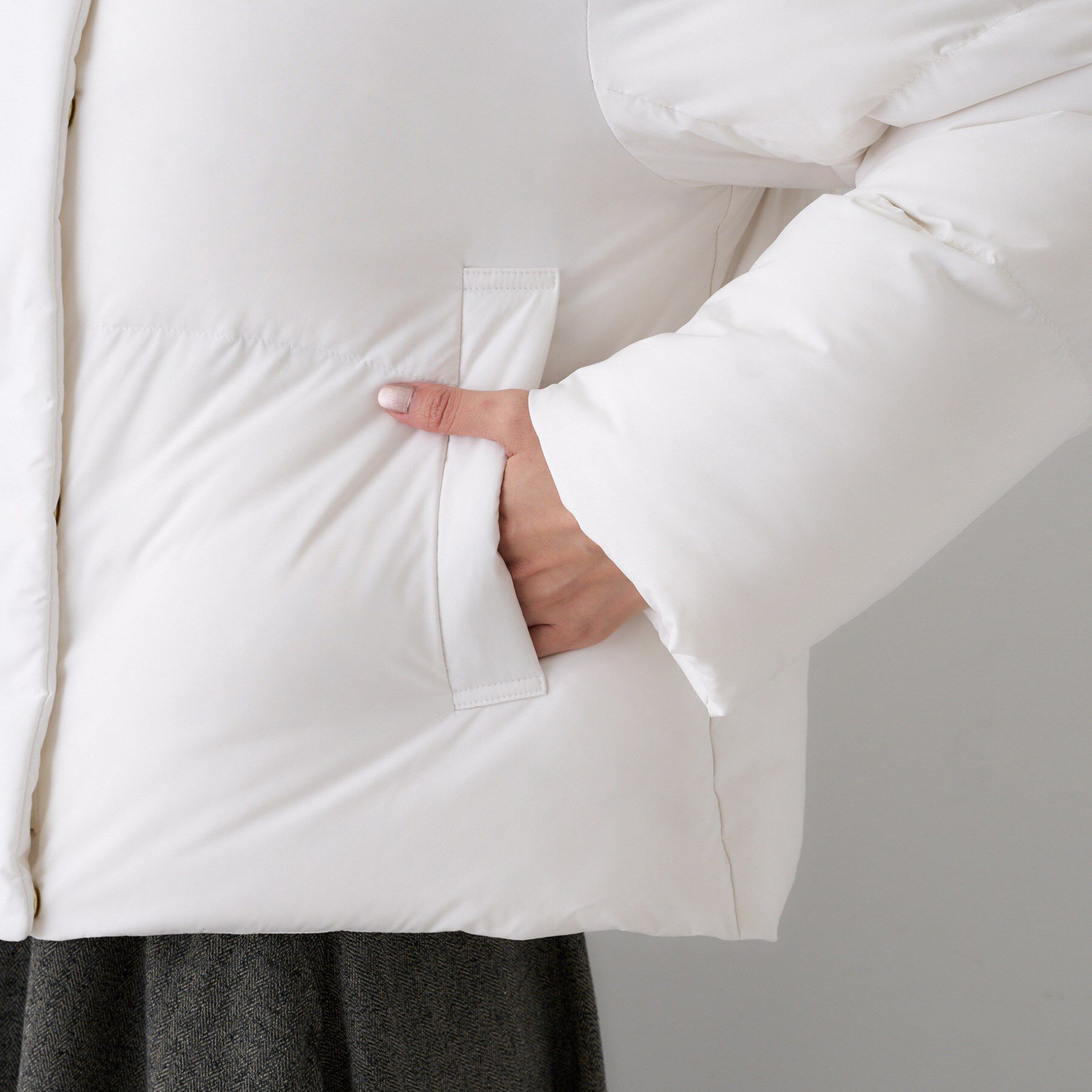 UNTITLED「【トレンド/撥水機能/防寒】ショートダウンコート」|ダウン|