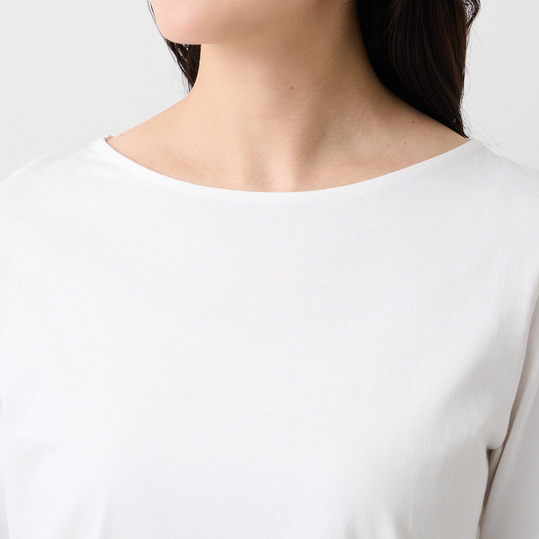 UNTITLED「【洗える/レイヤードTシャツ】シャツディテールレイヤードプルオーバー」|Tシャツ・カットソー|