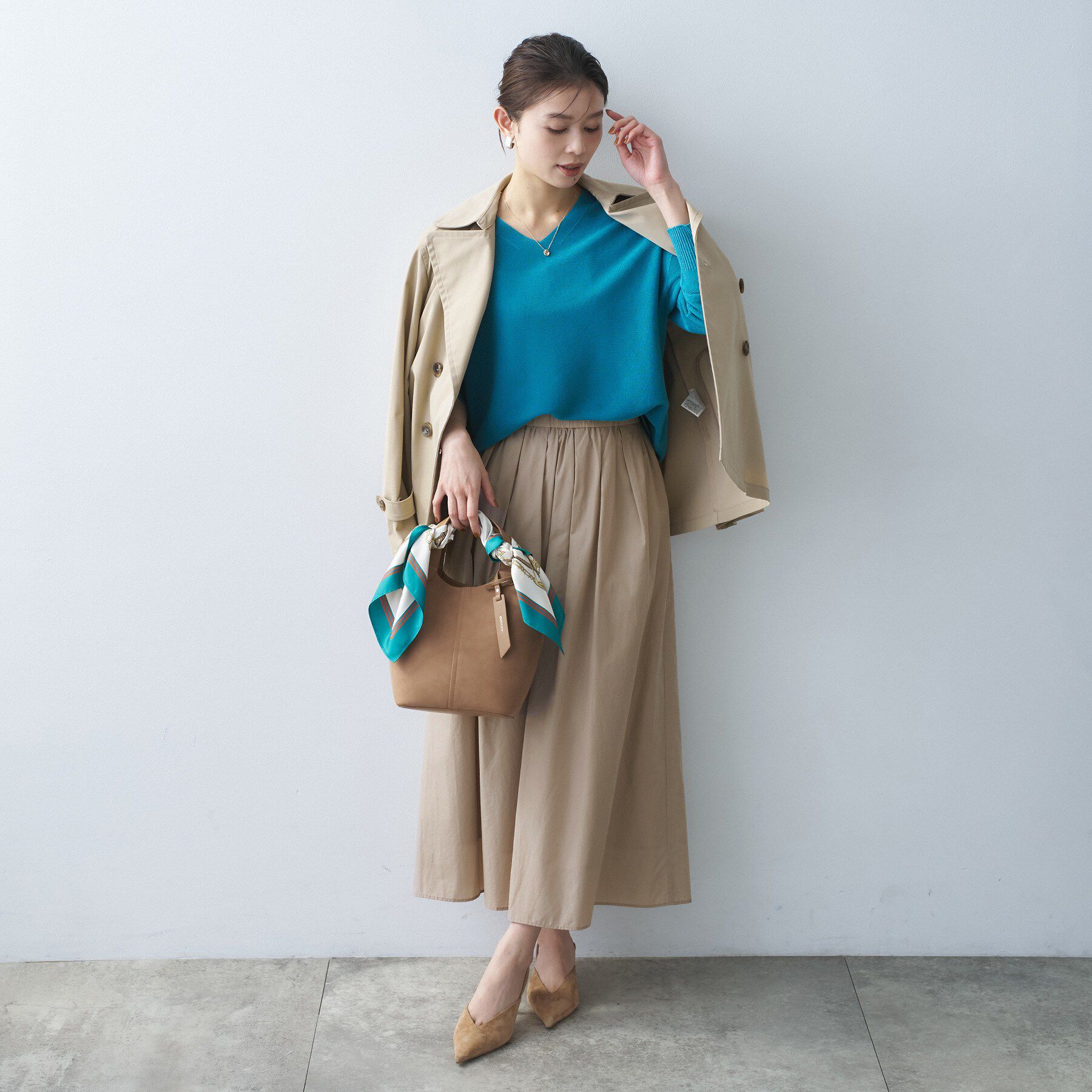 UNTITLED「シャイニータイプライタースカート」|スカート|