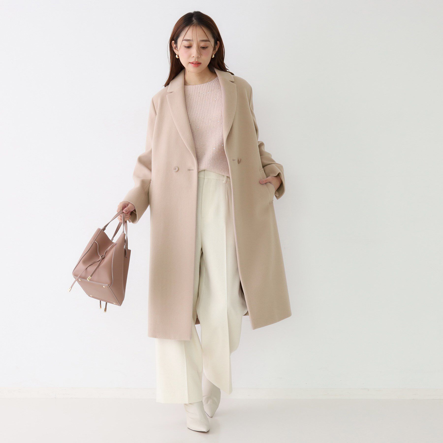 COUP DE CHANCE「【日本製】チェスター風コート」|チェスターコート|