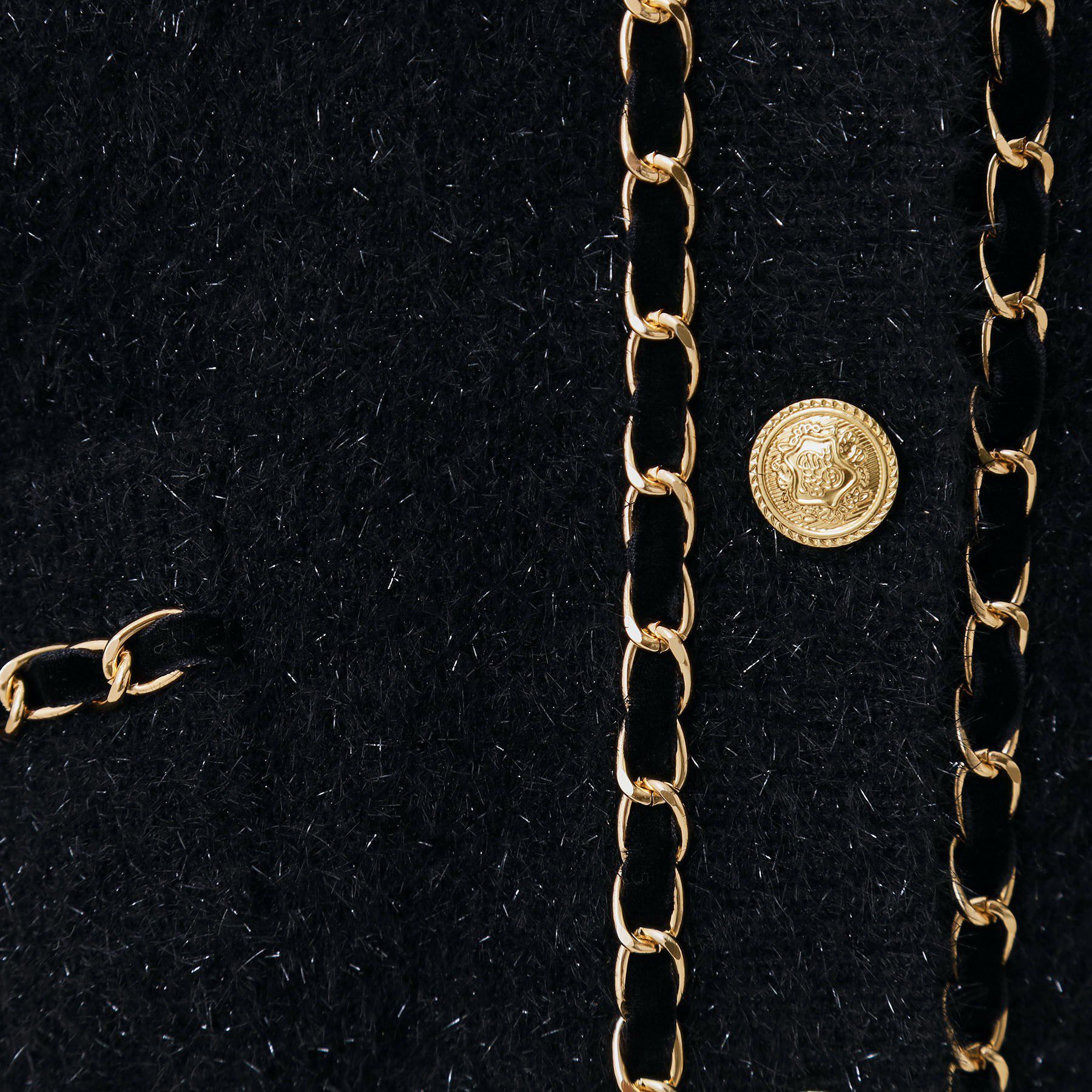 COUP DE CHANCE「【手洗い可／セットアップ可】チェーンブレード付カーディガン」|カーディガン|