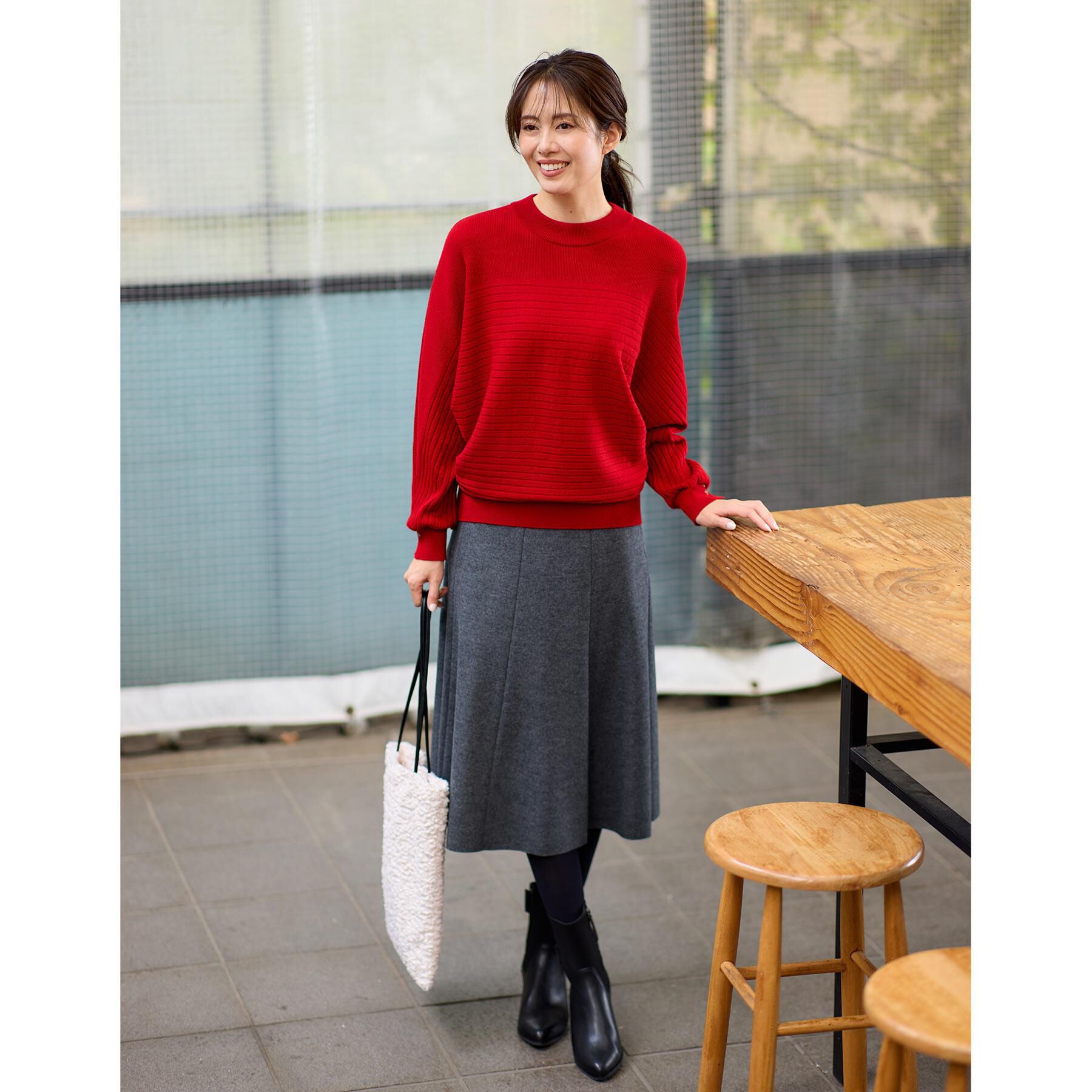 Reflect「【秋映え／ゆったり着られる◎】ドルマンシルエットニット」|ニット・セーター|