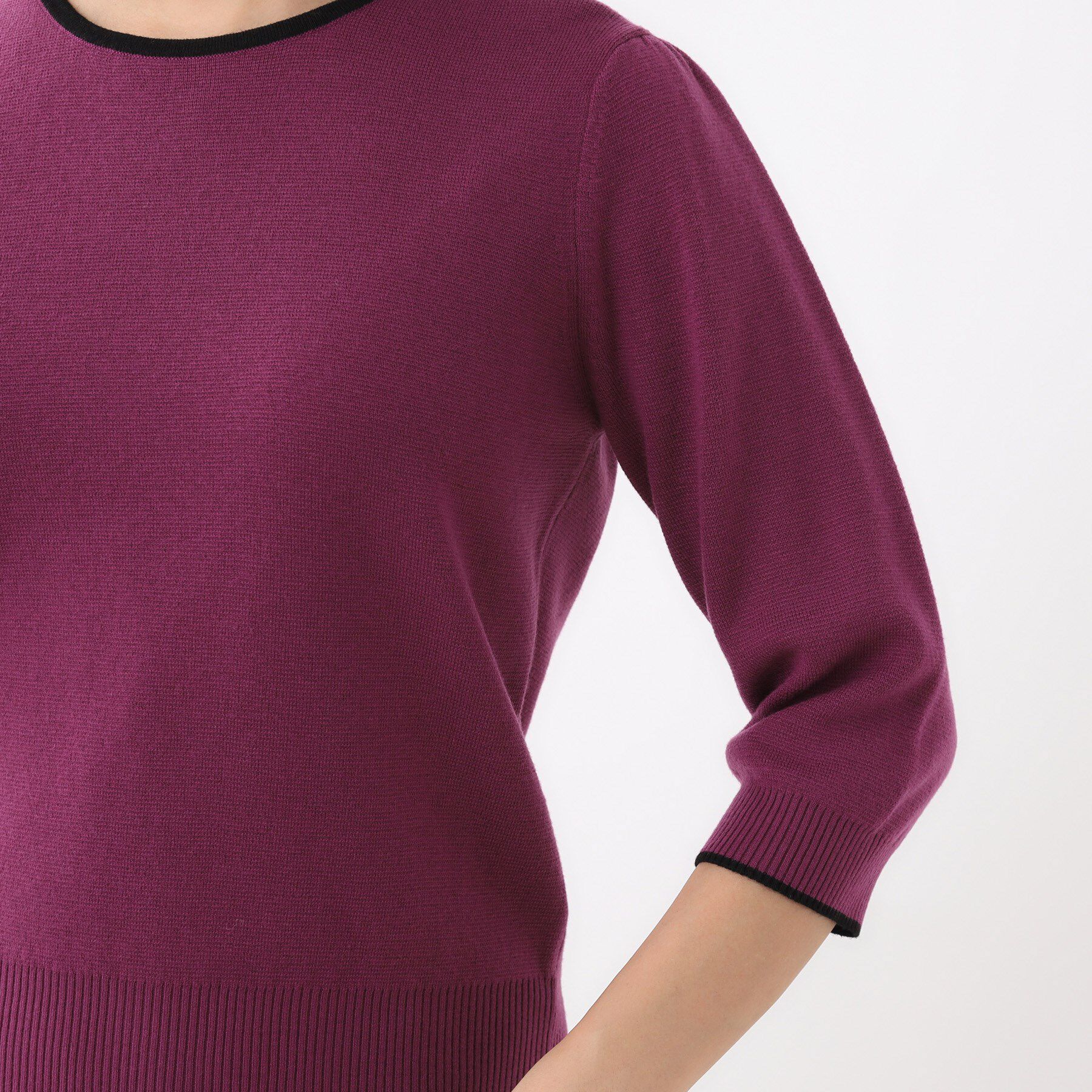 Reflect「【秋映え／単品使い◎／すっきり見え】ブローチ付きニットアンサンブル」|その他|