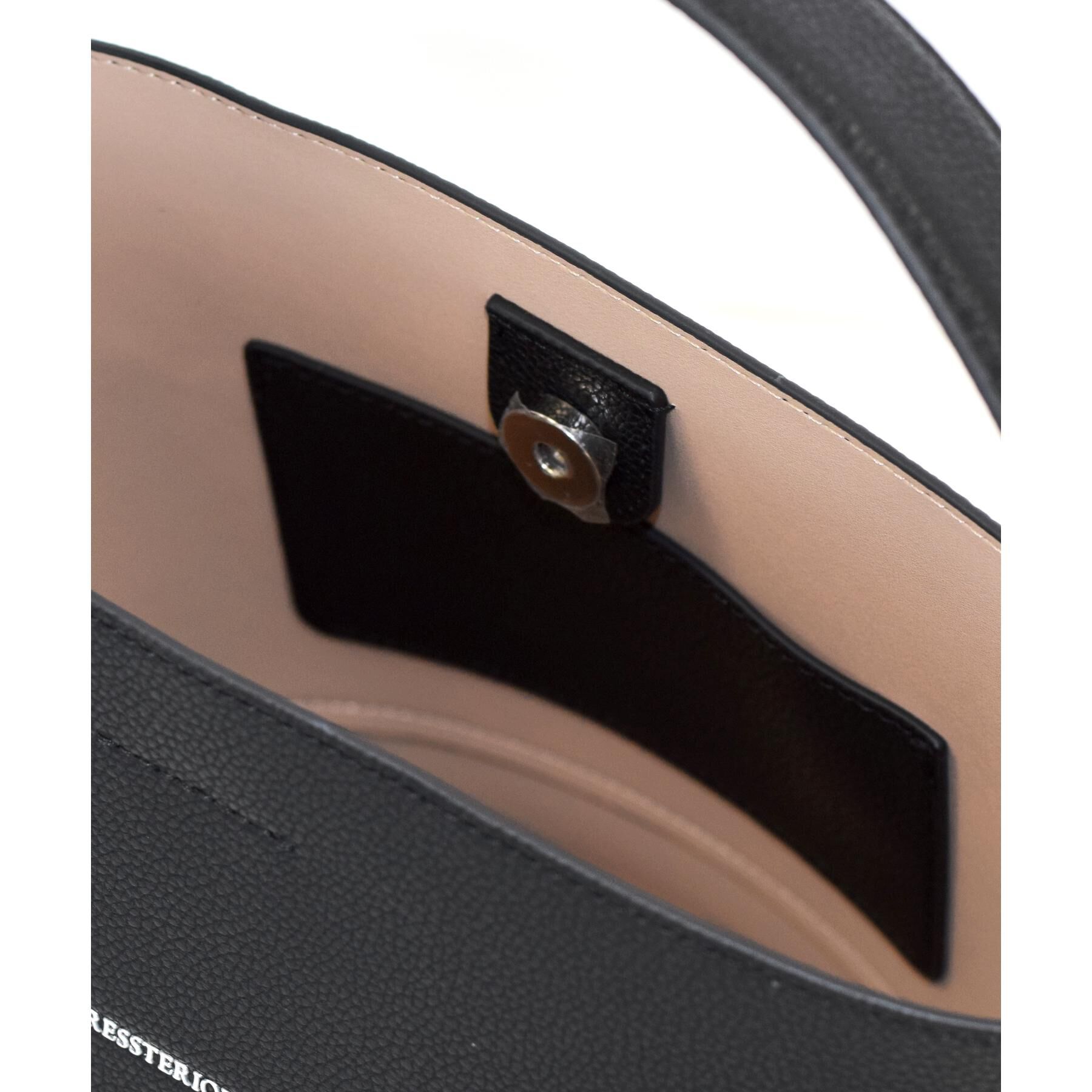 DRESSTERIOR「シュリンクレザーバケットBAG」|ハンドバッグ|