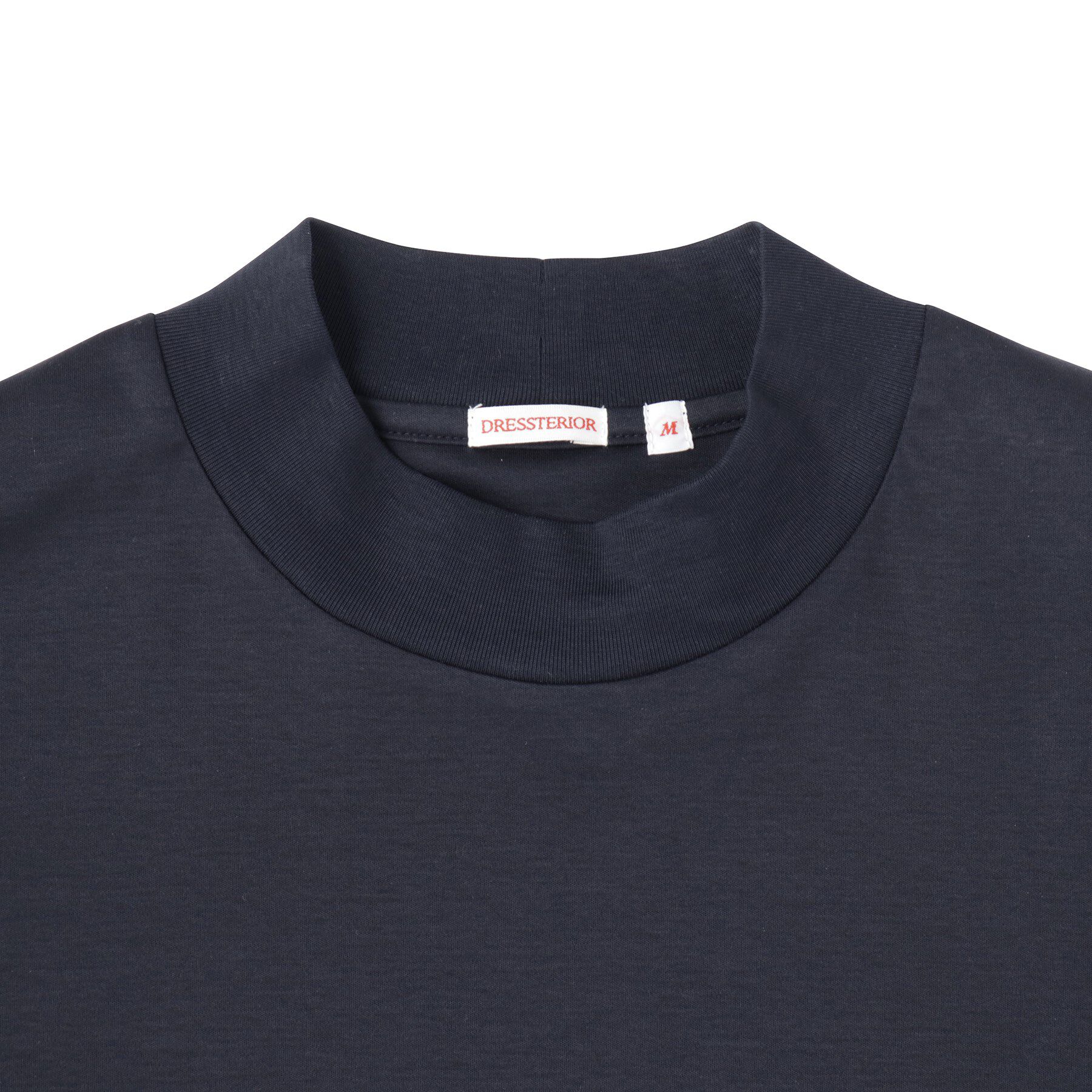 DRESSTERIOR「【接触冷感/抗菌防臭/消臭】ICE CLEAR COTTON モックネックT」|Tシャツ・カットソー|