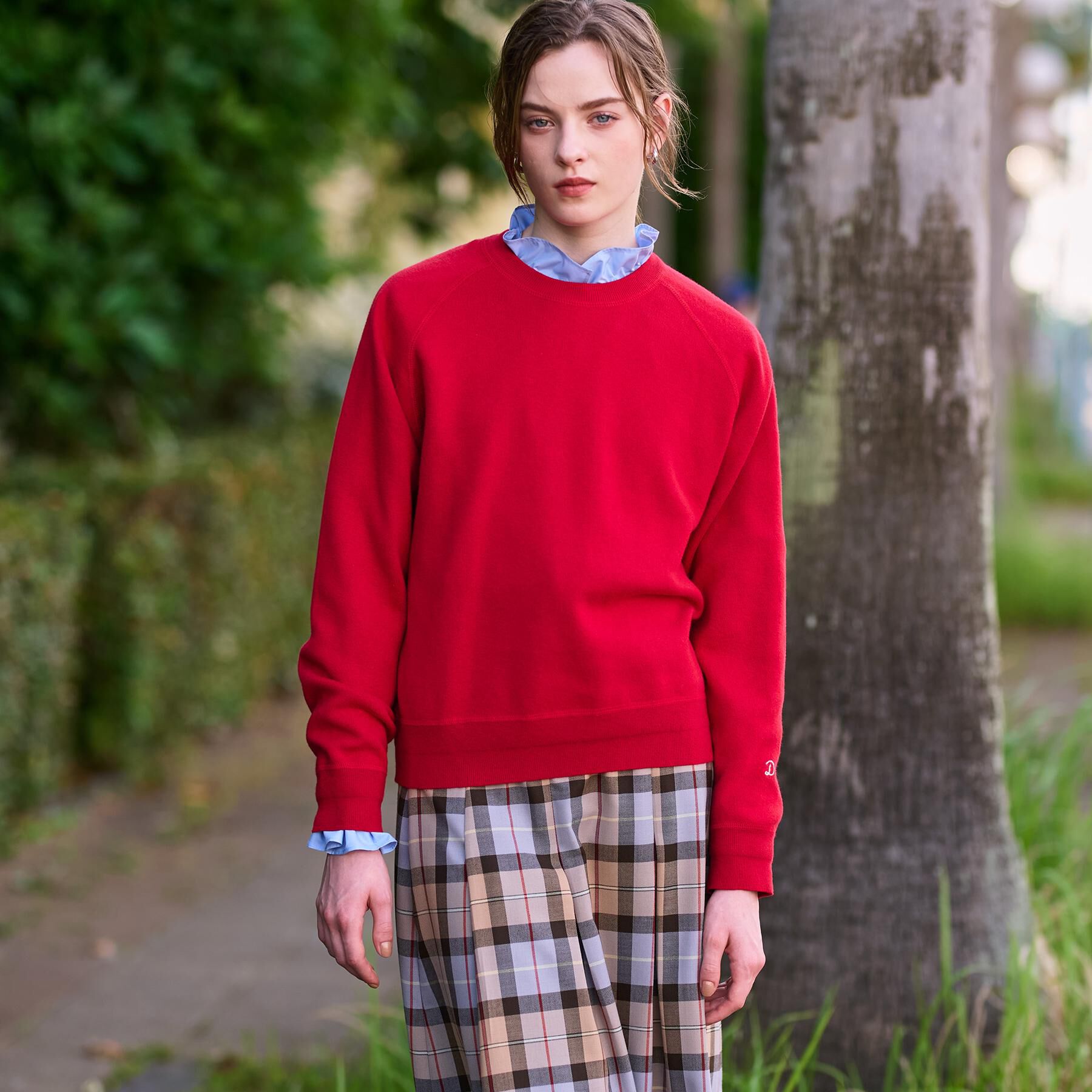 DRESSTERIOR「【CLASSY.12月号掲載/洗える/7色展開】ウォッシャブルコットンカシミヤニット」|ニット・セーター|