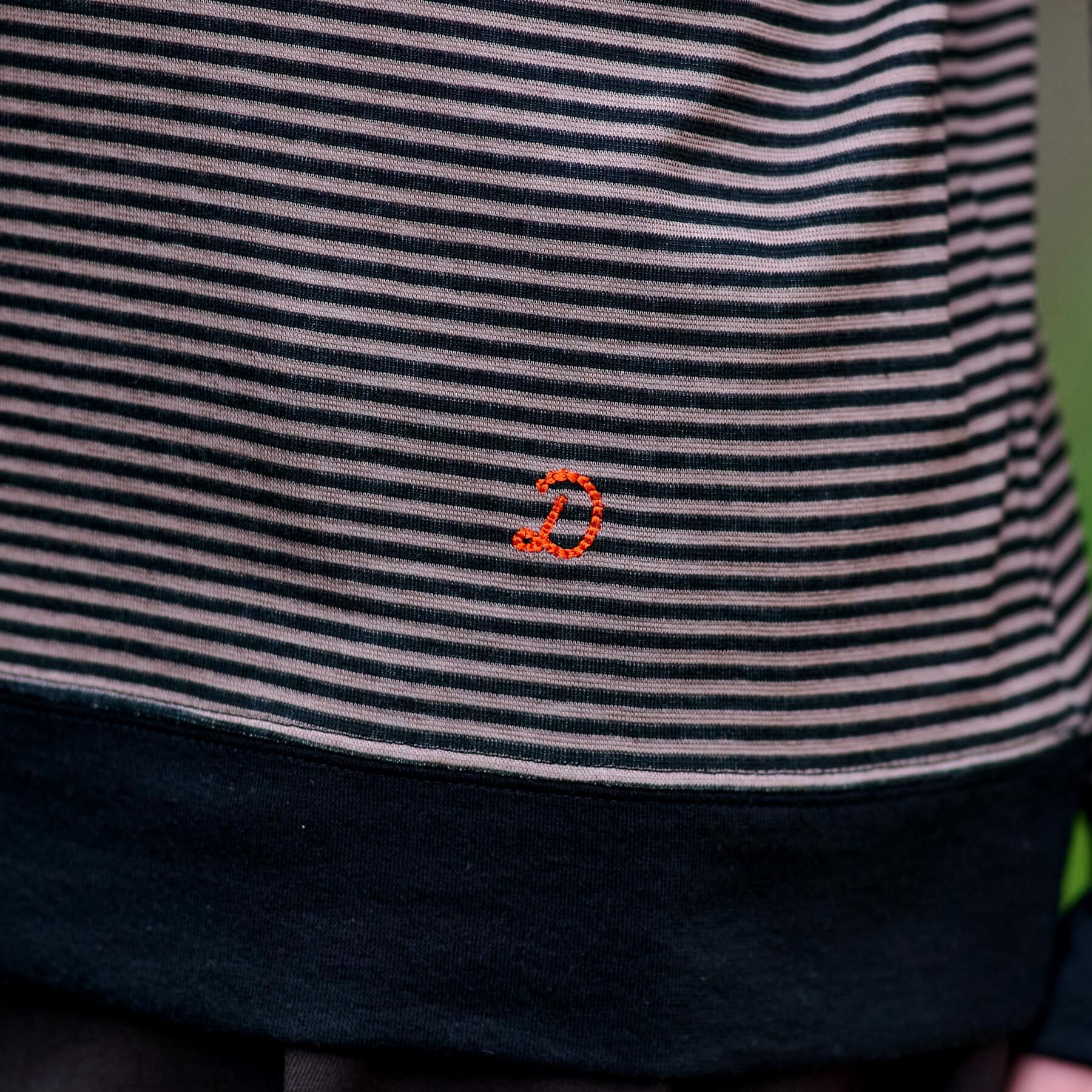 DRESSTERIOR「モックネック ボーダーカットソー」|Tシャツ・カットソー|