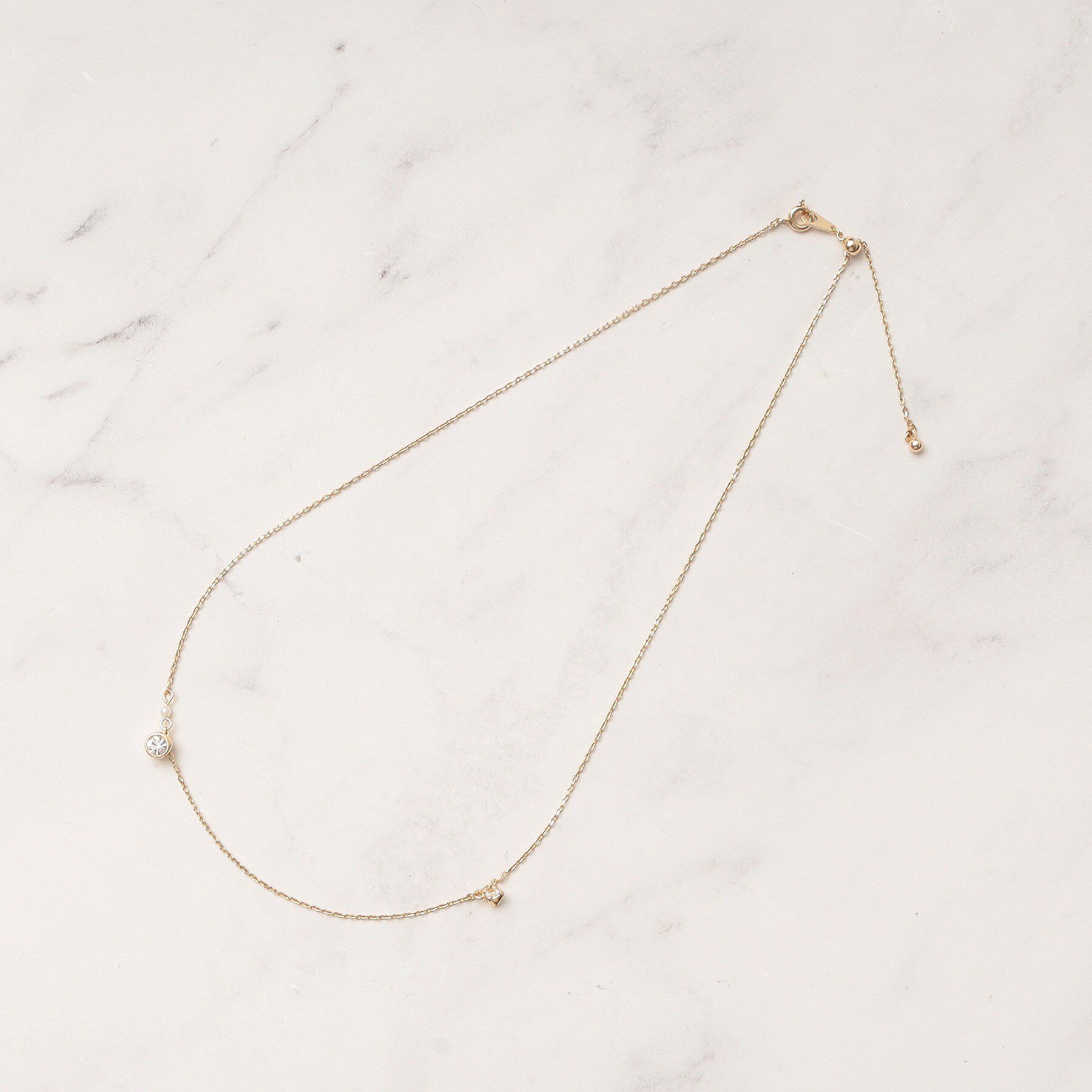 grove「メタルパーツショートネックレス」|ネックレス|