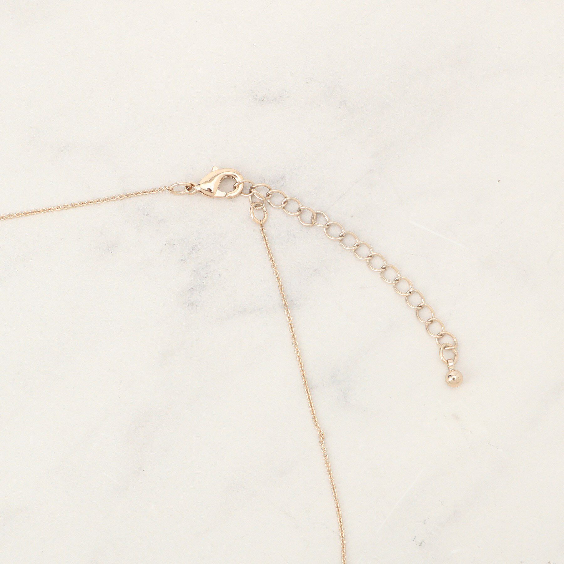 grove「ノットビジューショートネックレス」|ネックレス|