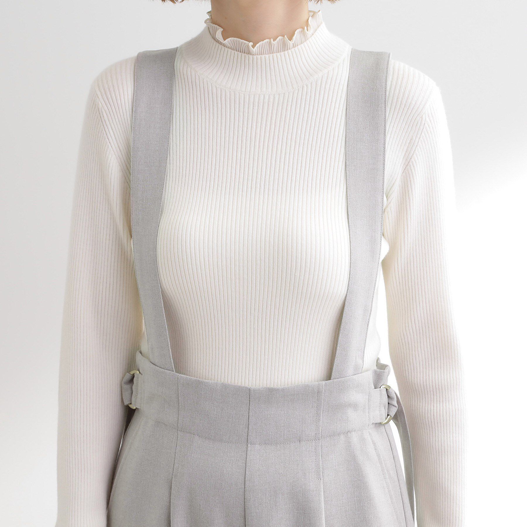 grove「サス付きセンタープレスワイドパンツ」|その他|