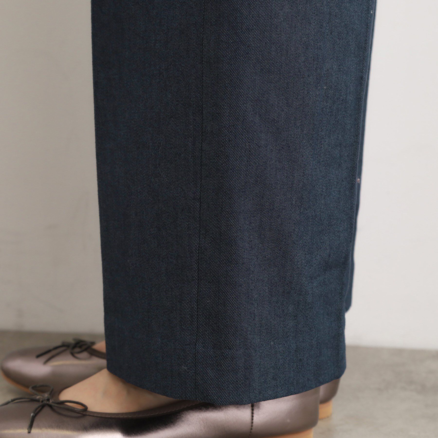 grove「【あったか裏起毛】デニムライクストレートワイドパンツ」|その他|