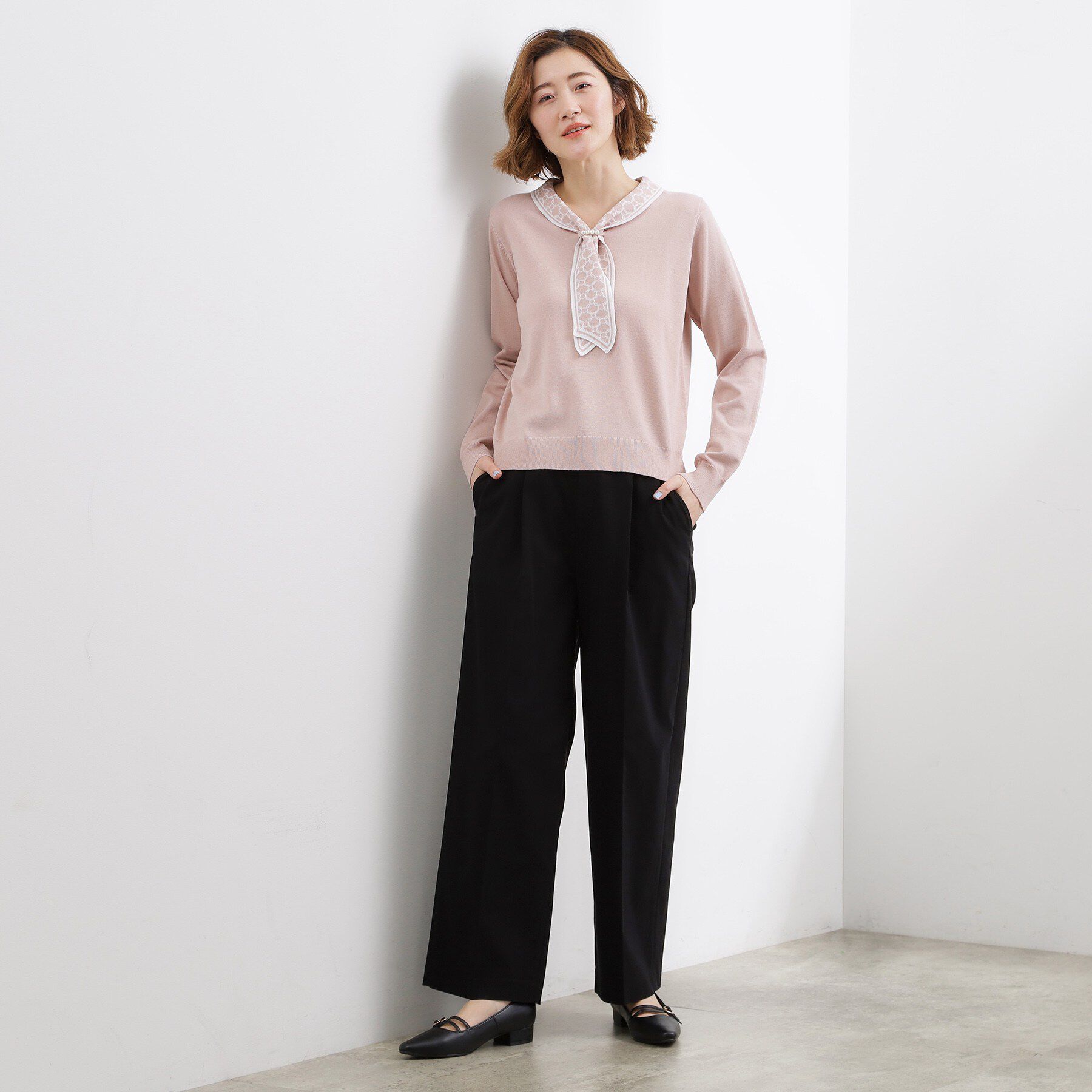 grove「きれい見えと快適さを両立する　春夏対応ワイドパンツ」|その他|