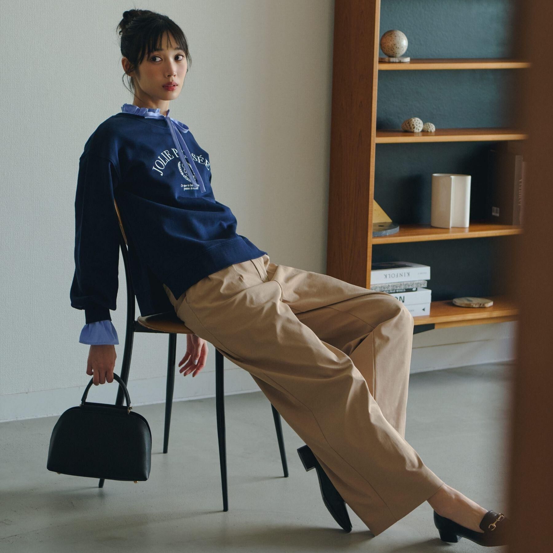 grove「ツータック ワイドチノパンツ」|その他|