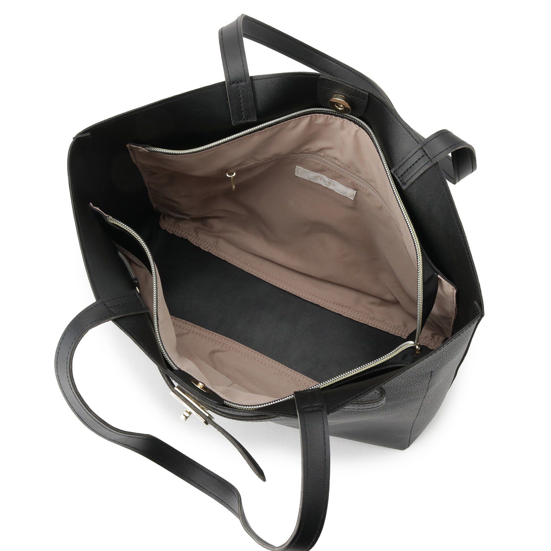 grove「【軽量・A4】ベルト3層トート」|トートバッグ|